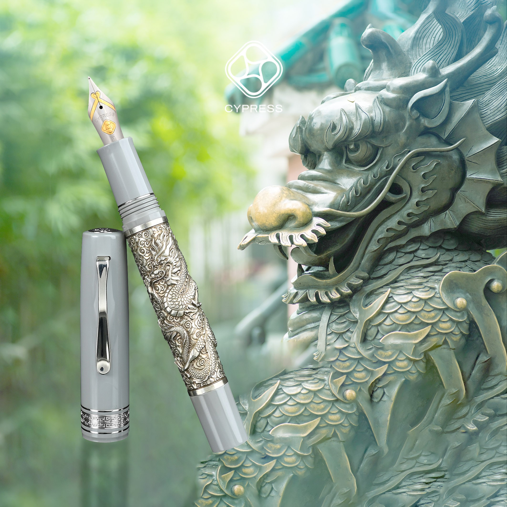 金屬雕刻–祥龍獻瑞 – 快木文創CYPRESS