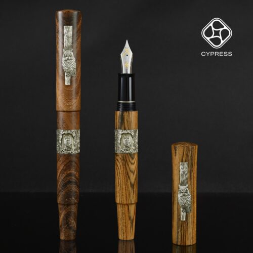 點睛小品-權杖型-07 (貓頭鷹筆夾)
