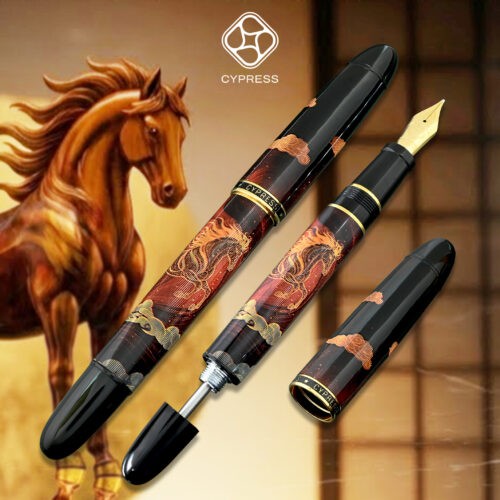 赤馬奔雲｜負壓上墨